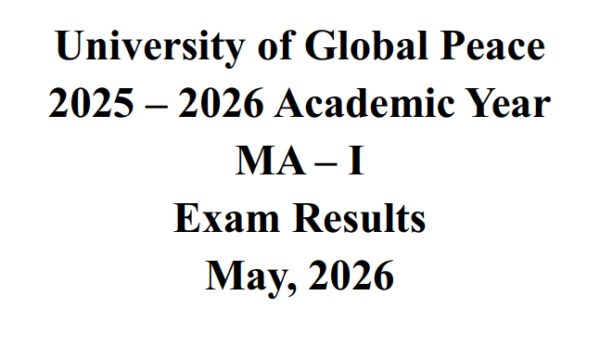 📢 MA-I (2025-2026) Exam Results Announcement